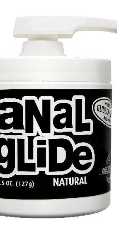 ANAL GLIDE Lubricante anal analgésico natural