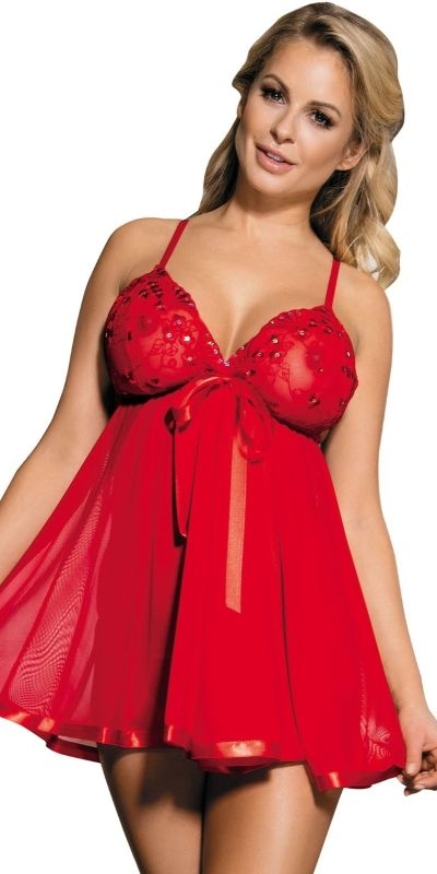 BABYDOLL RED Lencería sublime: marca elegante y sensual