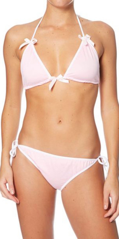 BIKINI ROSSY ROSA Prenda de lencería rosa, elegante y seductora