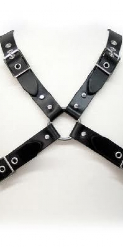 BLACK BUCKLE HARNESS Lencería real: suave, elegante, ajuste perfecto, sensual, variada