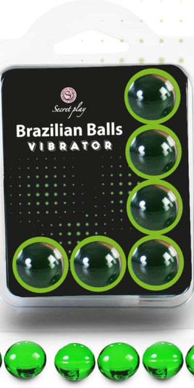 BRAZILIAN BALLS  SENSUAL Liberando un líquido que lubrica