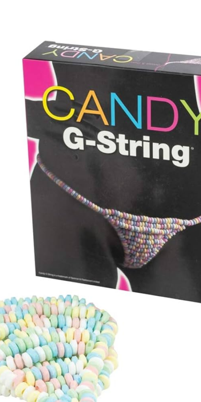 CANDY G-STRING Comestible tanga de caramelo para ella