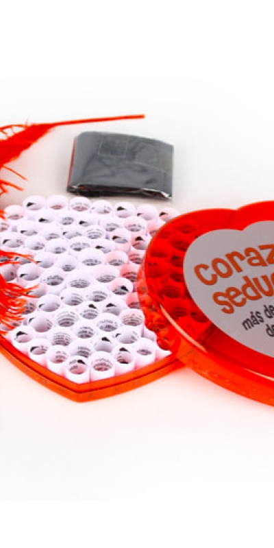 CORAZON SEDUCTOR Juego para parejas con 100 pruebas de seducción y pasión