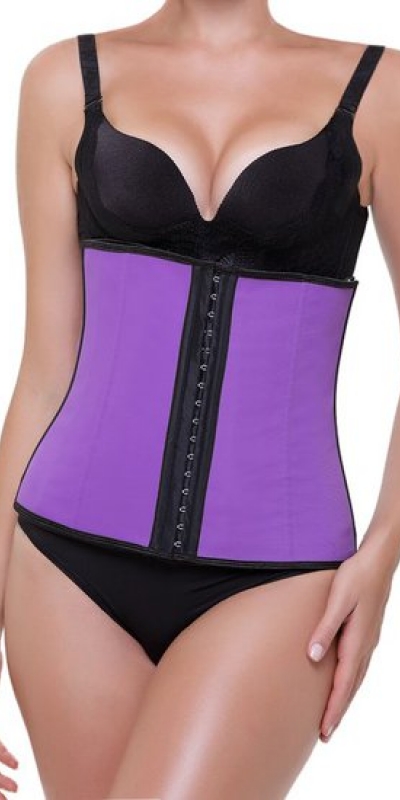 CORSET Latex appearance morado