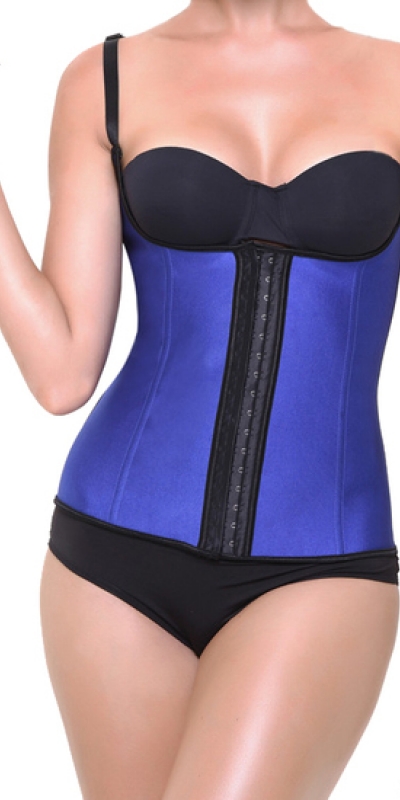 CORSET BLUE Latex shape azul