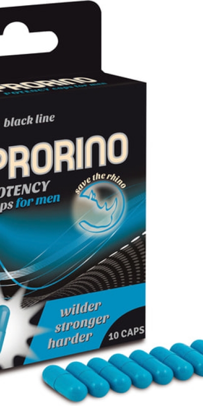 PRORINO POTENCY MEN Cápsulas para mejores erecciones y más duraderas