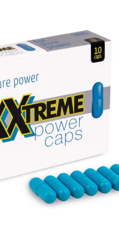 EXXTREME POWER CAPS FOR MEN Cápsulas afrodisíacas y vigorizantes para hombre