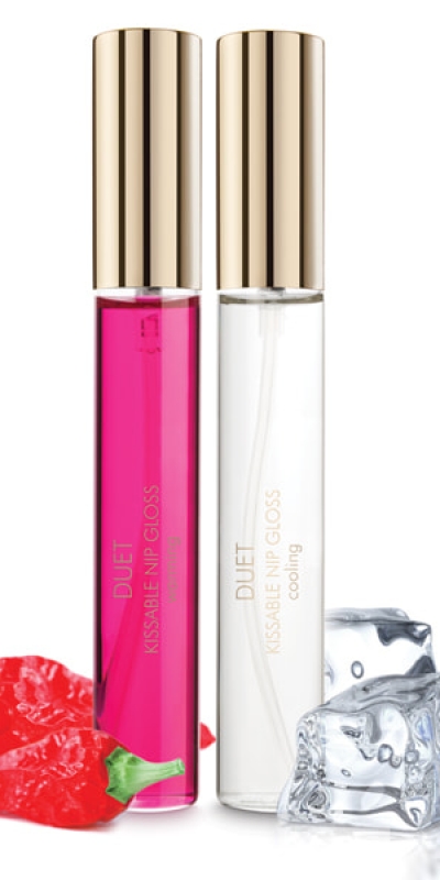 NIP GLOSS EFECTO FRÍO Y CALOR Estimula tus pezones con este duo de geles