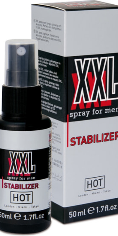 HOT XXL STABILIZER Spray potenciador de la erección com ginseng