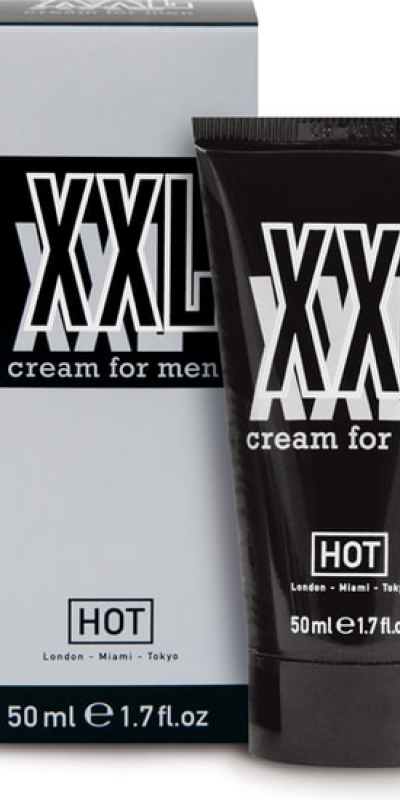 HOT XXL MEN Crema de masaje para hombre que contribuye a una erección potente