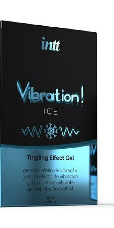 INTT VIBRATION STRAWBERRY Gel de sabor con efecto vibración para ambos sexos