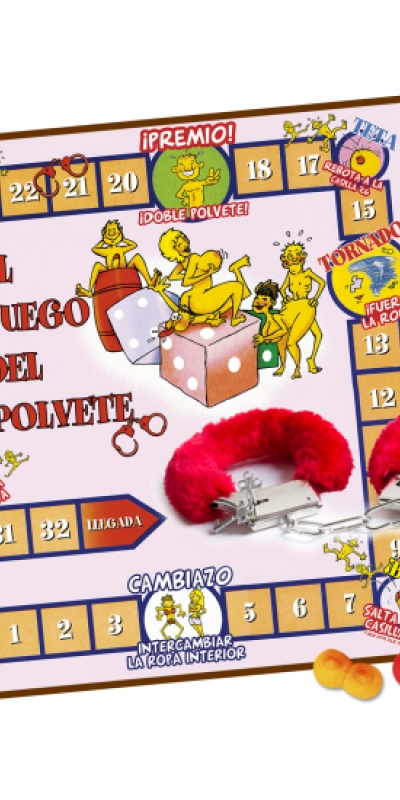 EL JUEGO DEL POLVETE Divertido juego de mesa para jugar 4 personas