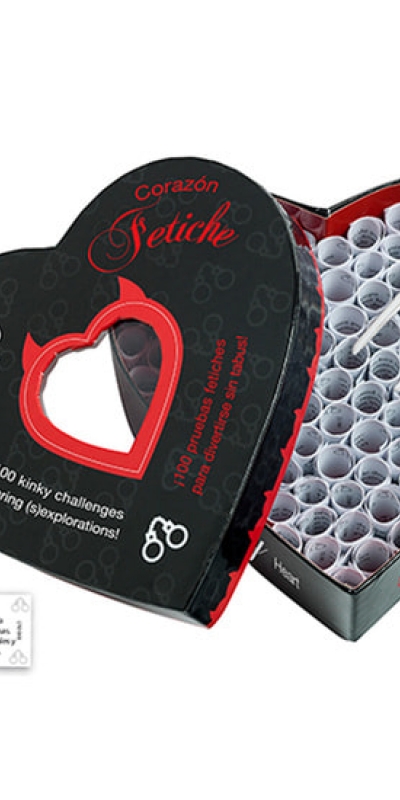 KINKY HEART ¡100 pruebas fetiches para divertirse sin tabus!