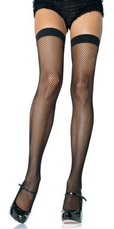 LEG AVENUE NYLON Medias de red de nylon