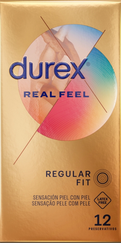 DUREX REAL FEEL SENSIBILIDAD N Diseñado para sentir sensibilidad natural,