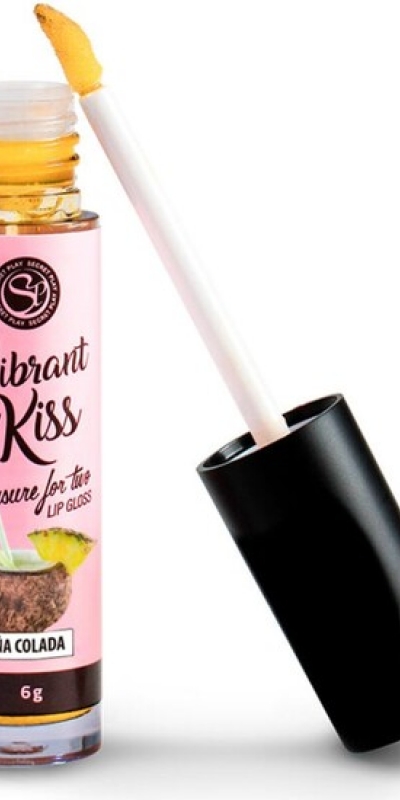 LIP GLOSS VIBRANT KISS Gloss para practicar el sexo oral más dulce y placentero