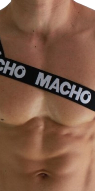 MACHO  VERSATILITY Arnés versátil, elegante, cómodo, y ajustable para todos