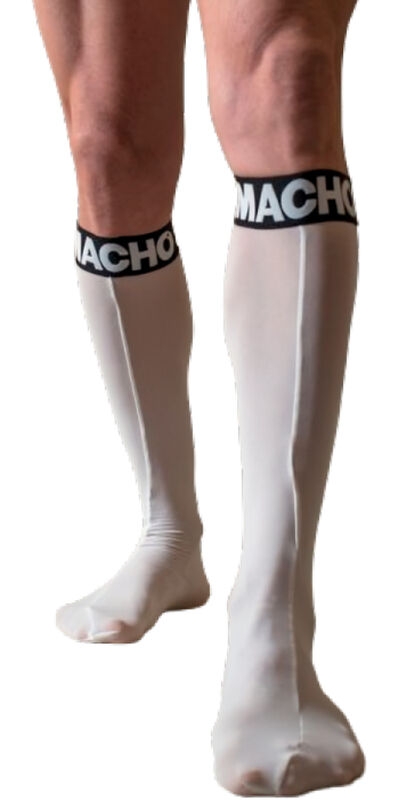 MACHO  FETISH GLOW Calcetines ajustados, semitransparentes y de estilo sensual