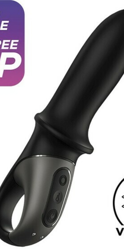 SATISFYER HOT PASSION Vibrador tanto para uso vaginal como anal con función de calor