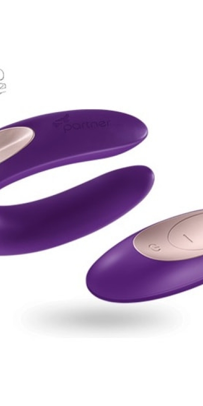 SATISFYER PARTNER PLUS REMOTO Perfecto juguete de pareja con control remoto