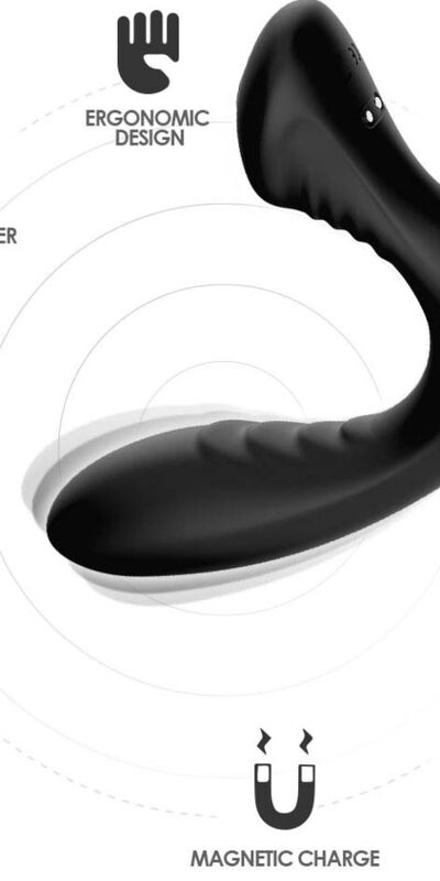 STORM VIBRADOR ANAL PROSTATA & Vibrador para masaje prostático con múltiples modos