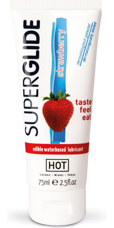 SUPERGLIDE SABORES Lubricante comestible sabor a fresa