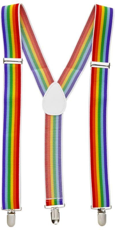 TIRANTES COLORES BANDERA LGBT+ Tirantes ajustables con colores bandera lgbt+