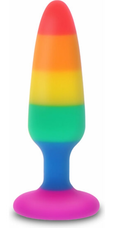 TWINK PLUG Bouchon en silicone arc-en-ciel