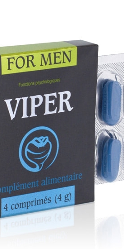 VIPER Complemento alimenticio para hombre que te devolverá la líbido