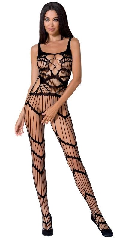 BODYSTOCKING **SPICY** Cuerpo de lencería negro con diseño sexy