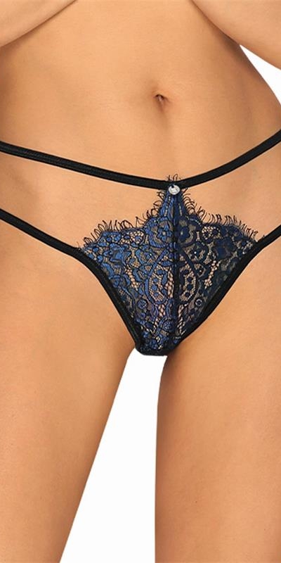 YASSMYNE Tanga de encaje obsessive: elegante, sofisticado, sensual