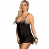 Intimo sublime, babydoll sensuale, ricami floreali.