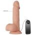 Consolador vibrador realista con ventosa y control remoto