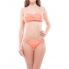 Bikini naranja atrevido con soporte ajustable