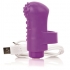 Mini vibrador fing charged, 100% impermeable