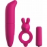 Kit para parejas con vibrador, anillo y estimulador G-spot