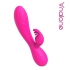 Vibrador conejito con dos motores, 7 modos y pulsación dual