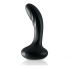 Il massaggiatore p-point in silicone nero di sir richard