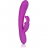 Conejito vibrador morado con 7 funciones