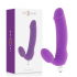 Vibrador de silicona con estimulación dual