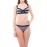 Bikini gris erótico: sensual, cómodo, ajustable, elegante