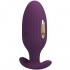 Plug anal vibrador y estimulador con control remoto