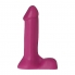 Dildo suave compatible con arnés rosa