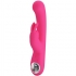 Vibrador con eje curvo y conejo, pantalla LCD, recargable