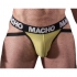 Ropa interior masculina amarilla de lycra, trasero aire