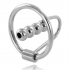 Anillo para glande con plug uretral bdsm