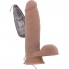 Dildo vibrador realista con doble densidad