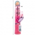 Vibrador / rotador rampante em rosa. prazer intenso.