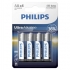 Pila aa ultra alcalina philips: energía segura