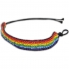 Pulsera colorida con bolitas, símbolo lgbt